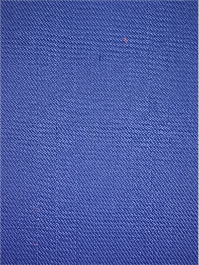 XX-XNXG  CVC80/19/1 Flame Retardant Anti-static Water Repellent Twill  Specification：10*10/80*46 阻燃布 正面照